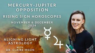 Mercury - Jupiter Opposition Rising Sign Horoscopes