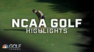 NCAA Golf Highlights: Blessings Collegiate Invitational, Round 2 | Golf Channel