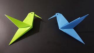 Origami Hummingbird Tutorial | Easy Paper Origami for Kids & Beginners