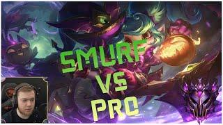Smurf vs Pro ! ping Fix  ! League of Legends ! Смурф нарезка