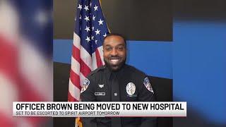 Ferguson Officer Travis Brown reaches major milestone in recovery