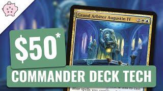 Grand Arbiter Augustin IV | EDH Budget Deck Tech $50 | Stax | Magic the Gathering | Commander