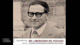 Nel laboratorio del filologo - 5 dicembre 2014