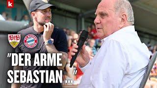 Viele Abgänge beim VfB Stuttgart! Uli Hoeneß hat Mitleid mit Neffe Sebastian | Bundesliga