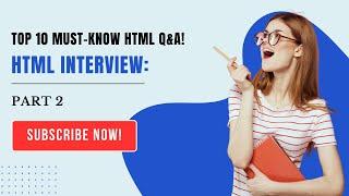 Top 10 HTML Interview Questions & Answers You Must Know!  #motivation #frontenddevelopment