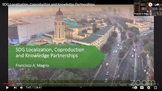 SDG Localization, Coproduction and Knowledge Partnerships