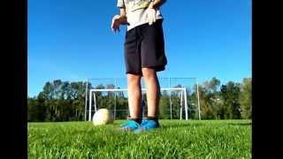 How to curve a soccer ball improved version by:Matthew Chung