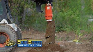 The most VERSATILE auger attachment on the market | Skid Steer Solutions