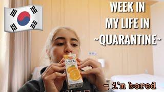 south korea quarantine vlog pt 1 (days 1-5) / room tour, what i eat in a day & bad wifi 