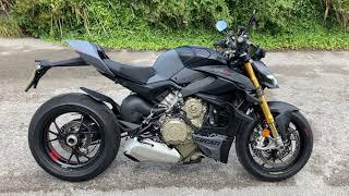 2024 DUCATI STREETFIGHTER V4S, 877 MILES - WALKAROUND - COMPLETELY MOTORBIKES