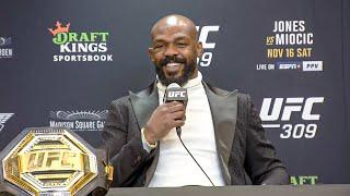 Jon Jones Post-Fight Press Conference | UFC 309