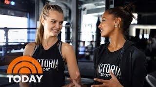 Behind The Scenes With Victoria’s Secret Models Jasmine Tookes And Josephine Skriver | TODAY