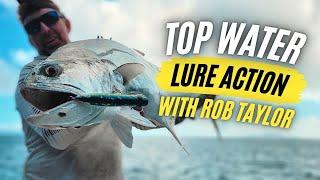 Top Water Lure Action with Rob Taylor