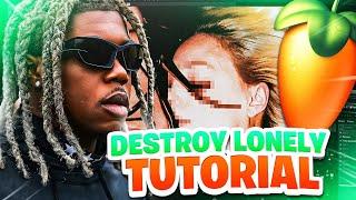 HOW TO MAKE A DESTROY LONELY TYPE BEAT (TUTORIAL)