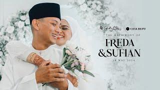 Freda x Sufian | Casa Bayu By The Chic Wedding | Malay Wedding Video Singapore