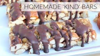 DIY KIND BARS RECIPE | easy healthy granola bars