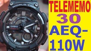 Casio telememo 30 AEQ-110W manual for use