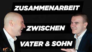 Vater & Sohn in derselben Firma. Kann das gut gehen? Florian & Maximilian Koschat