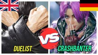 Tekken 8 ▰ Duelist (#2 KAZUYA) Vs CrashBanter (#3 AZUCENA) ▰ Ranked Matches!