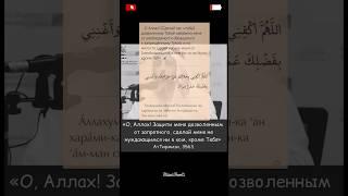дуа' от долгов!(по сунне) #напоминание #сунна #таухид