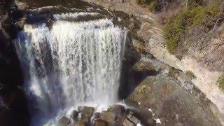 Websters Falls Aeial Drone Footage..