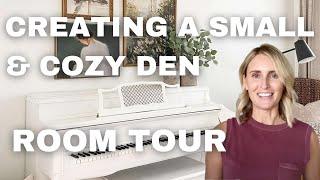 Room Tour - Small And Cozy Den