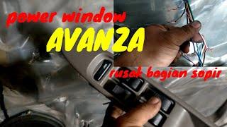 Saklar power window avanza rusak bagian sopir.ini solusi untuk darurat