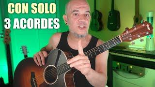 13 CANCIONES FACILES con SOLO 3 ACORDES (perfectos para comenzar a tocar guitarra)