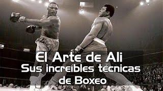 El Arte de Muhammad Ali, sus increíbles técnicas de Boxeo el "Ali Shuffle" y el "Rope a Dope"