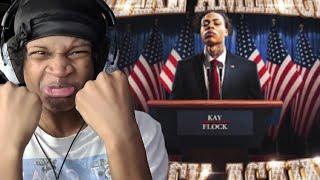 KING FLOCK CAME THROUGH AGAIN! | KAY FLOCK - LET AMERICA FLOCK AGAIN (REACTION!!!)