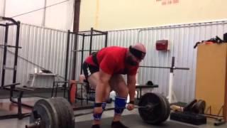 BJ Whitehead Deadlift training