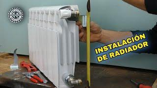 RADIATOR ASSEMBLY on WALL, Full Step by Step!!!