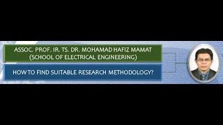 Assoc. Prof. Ir. Ts. Dr. Mohamad Hafiz Mamat