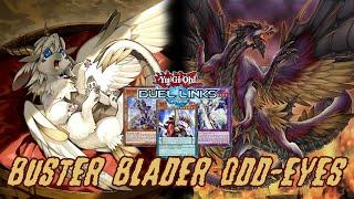 "BUSTER BLADER ODD-EYES DECK" DUEL LINKS RANKED DUEL REPLAY + DECKLIST [YU GI OH! DUEL LINKS]