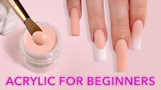 Acrylic Nail Tutorial  How to do Acrylic Nails for Beginners  (2/3)