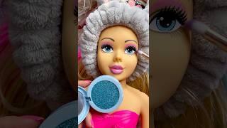 ASMR Satisfying with Unboxing & Review Mannequin Makeup Skincare Sounds Video Fast Blue Glitter 