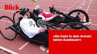 Zurich 2024: Handbike-Fahrer zeigt, wie schwer Paracycling ist