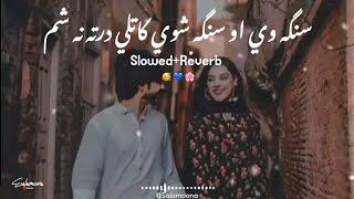 Sanga We Ao Sanga Shwe || Katle Derta Na Shma || Slowed And Reverb || Pashto Slow+Reverb Song