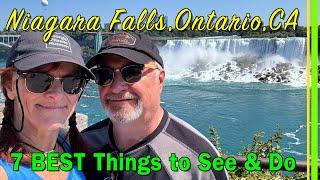 Top 7 Things to do in Niagara Falls Ontario Canada in 2025 | 4 Days Adventure in 27 minutes | EP325