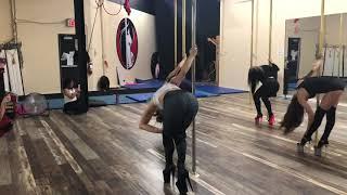 Beginner exotic pole choreography