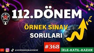 Özel Güvenlik Sınav Soruları 15 ARALIK 2024 112. Dönem Sınav SORULARI-368