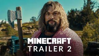 A Minecraft Movie (2025) - Trailer 2 | Jason Momoa