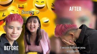 PRANK | Doing K-Pop makeup ON boyfriend PRANK   Epic Reaction | REVENGE video | Xorem | Gracy