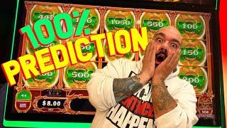 I PREDICTED THIS WIN!! with VegasLowRoller