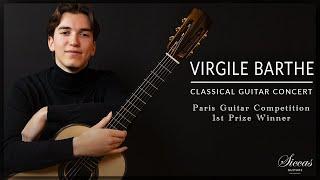 VIRGILE BARTHE - Paris Guitar Competition Winner | Online Concert at Siccas Guitars