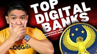 Top Digital Banks According to Banko Sentral ng Pilipinas - Based on Deposit Amount & Asset