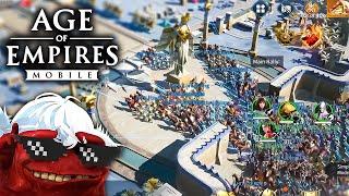 Age of Empires Mobile: Huge Scale Map Fights 