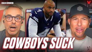 Dak Prescott & Dallas Cowboys have NO QUICK FIX after BEATDOWN vs. Detroit Lions | Colin Cowherd NFL