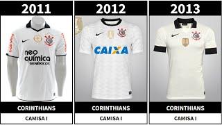 Todas as Camisas do Corinthians (1910 - 2024)