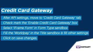 How to Setup WorldPay as a Payment Gateway to Online Store